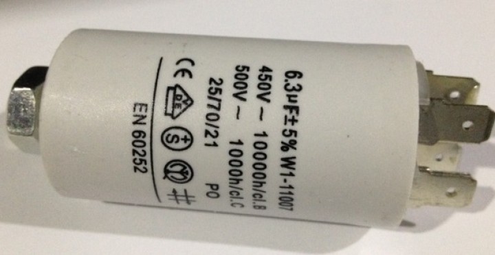 7mf kondensator mf mikrofarad 450v 50/60 hz motorinbetriebnahme w1 11.007 wohnung lug uhr konig - 1