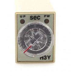 Delay timer dc 12v 0~60 second h3y-2 & base relay electric time lapse 12vdc 2 no nc 5a 250v auto car parts - 5