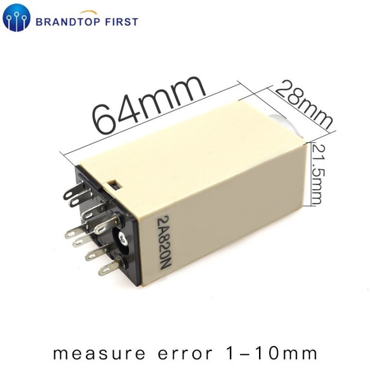 Omron relais 24v 5a h3y-2 timer 1 min bis 60 min 230v 240v 2 no / nc in arbeits-oder ruhezeiten dealx - 6