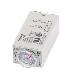 Rele temporizado electrico (trabajo o reposo) 220vca 2 contactos inversores 5a 220v bml - 2
