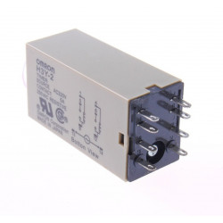 Ac 220v delay timer time relay 0~60 minute h3y-2 & base  2 no nc 5a electrical bml - 4