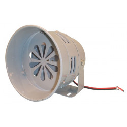 Electromechanic turbine siren 115db grey turbine siren, 12vdc, 3.5a 1000m turbine siren sonore protection alarm system interior 