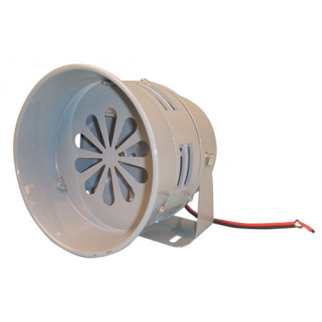 Electromechanic turbine siren 115db grey turbine siren, 12vdc, 3.5a 1000m turbine siren sonore protection alarm system interior 