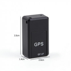 GPS Tracking Device, Konesky Kids Tracking Locator Car Magnetic GPS Tracker Portable Real-Time Positioning Device
