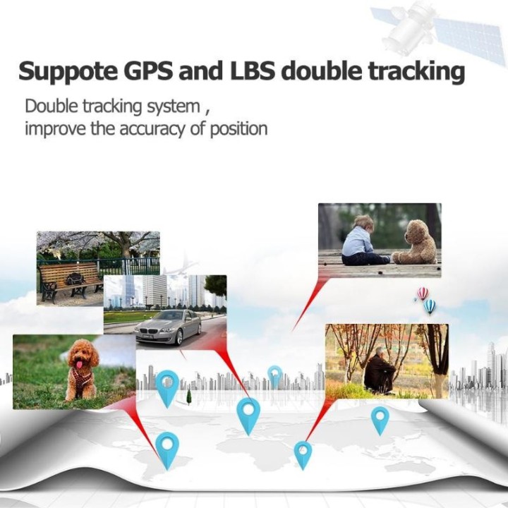 GPS-Ortungsgerät, Konesky Kids Ortungsgerät Auto-Magnet-GPS-Tracker Tragbares Echtzeit-