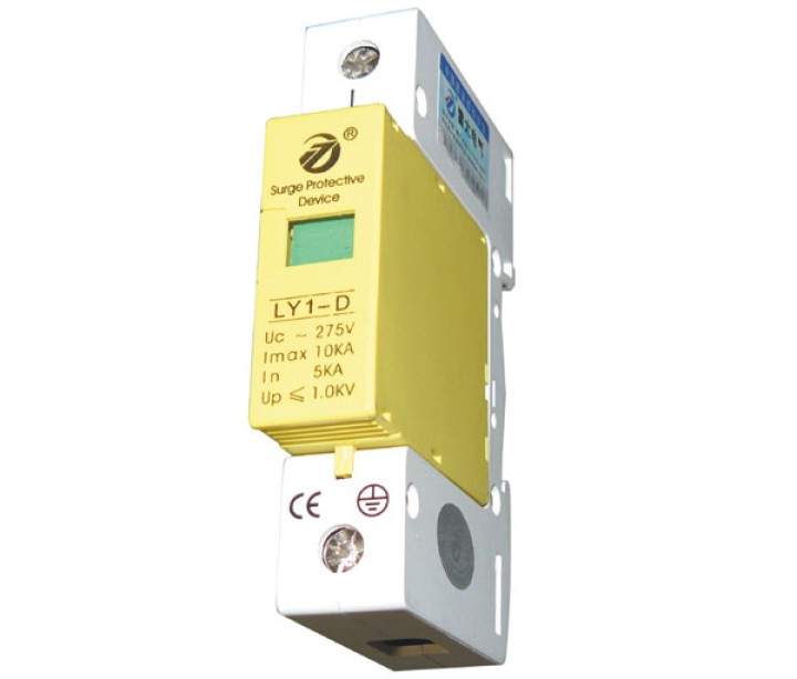 Oleada eléctrica 275v 220v din rail 1 polo sobretensiones tipo 3 10ka ly1 d10 1p jr international - 1