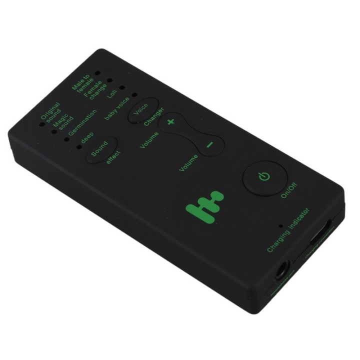 Disguiser Phone Microphone Voice Changer Adapter 8 Voice Changeing Modes for PUBG MIC Game