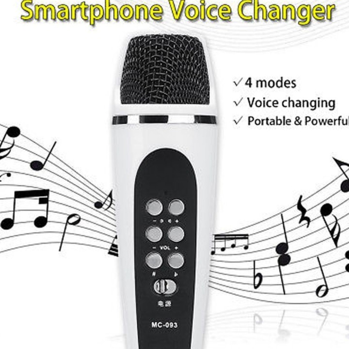Micrófono cambiador de voz USB profesional Micrófono de condensador portátil de karaoke con cable Micrófono