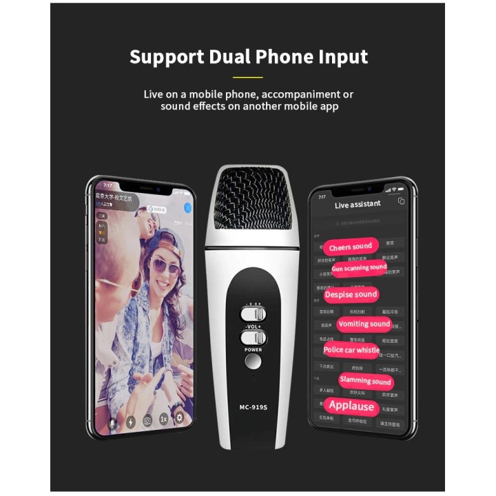 Professionelle USB Voice Changer Mikrofon Wired Vocal Karaoke Handheld Kondensatormikrofon