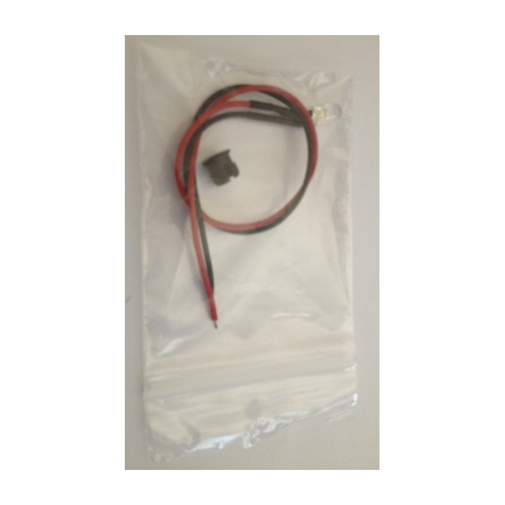 2 12v red flashing led alarm indicator light blinking del led 12vdc diode wire jr  international - 1
