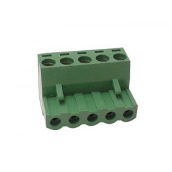 Presa di corrente elettrica terminal 5 poli connettore del cavo 12awg tenf05 connessione velleman - 1
