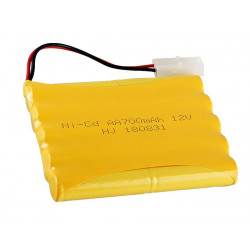 12v 700mah NiCD Rechargeable Battery For Rc toy Car Tanks Trains Robot Boat Gun Ni-CD AA