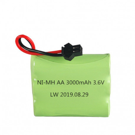 Batterie rechargeable 3.6v 3000mAh NiMH AA 3.6 v 700mah 1000mah 1500mah 2000mah 2500ma Bateau