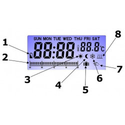 Digital programmierbaren Thermostat Installation einfach cth406 Woche Zeitplan Heizprogrammes jr  international - 4