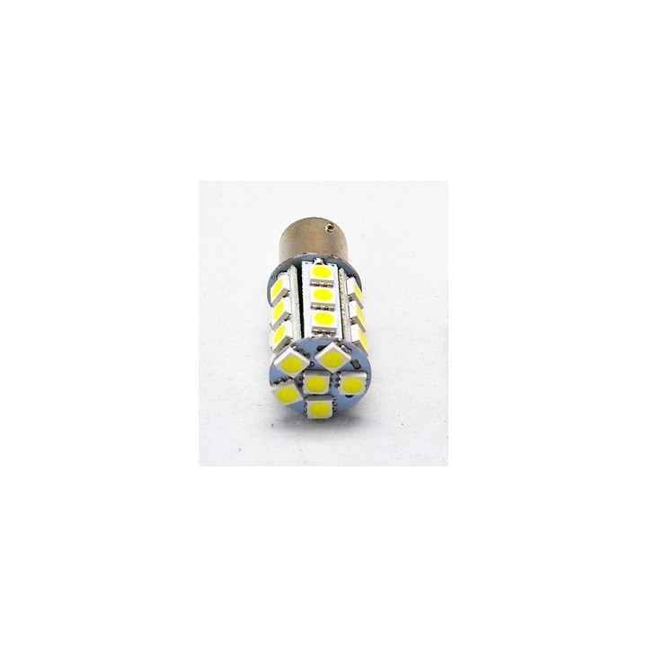 2 X 1156 ba15S Weiß 24 led Auto-Birnen-Lampen Bremsleuchte smd 2713 jr international - 1