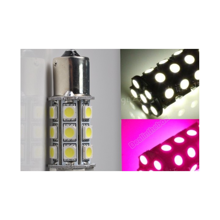 2 X 1156 ba15S Weiß 24 led Auto-Birnen-Lampen Bremsleuchte smd 2713 jr international - 10