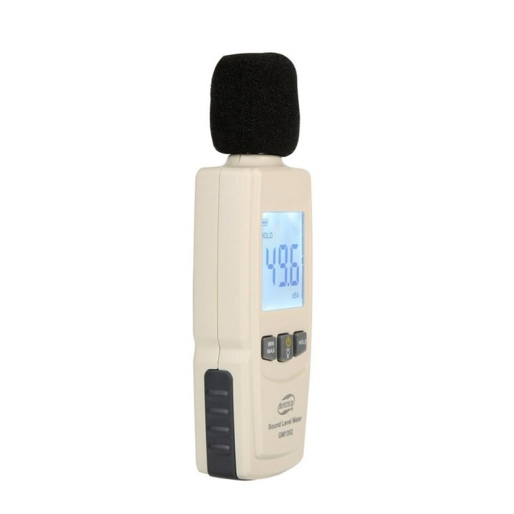 Sonometre decibelmetre decibel metre mesure son mesureur bruit ecran lcd gm1352 benetech 30-130dB