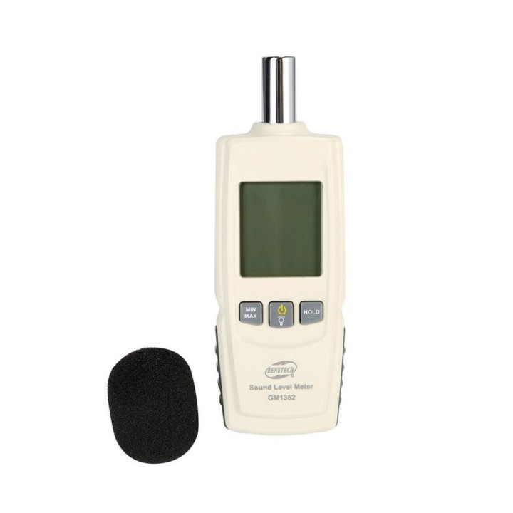 Schallpegelmesser Dezibelmeter Dezibelmeter messen Schallpegelmesser LCD-Bildschirm gm1352 benetech 30-130dB