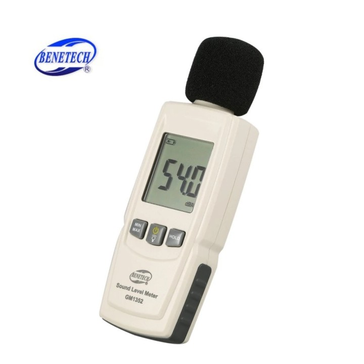 Sound leveler decibelmetre decibel meter measure sound meter lcd screen gm1352 benetech 30-130dB