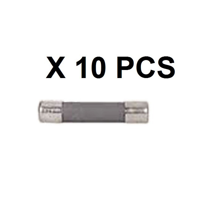 Fusible 6.35 x 32mm lac ceramique retarde 15a (10 pcs/boîte) alfgtc20a
