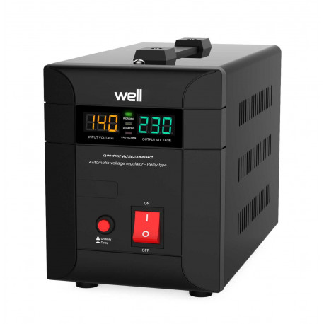 Automatic Voltage Stabilizer Agile 1000VA / 700W Well AVR-TRC-AGILE1000-WL