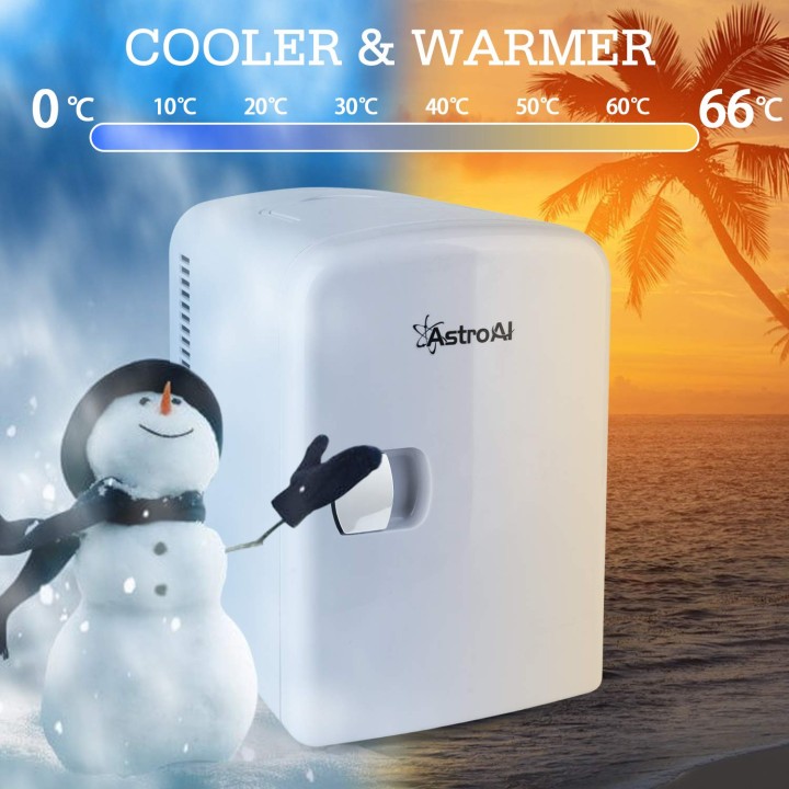 Mini dispositivo di raffreddamento 12v dc 230v ac 4l nero caldo freddo cfrig3
