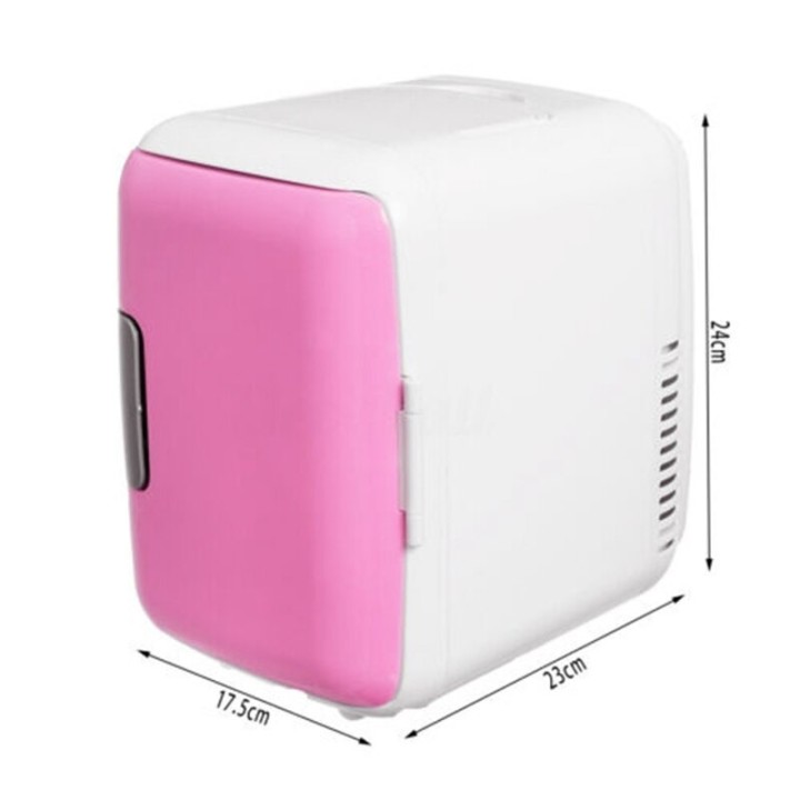 Mini refrigerador 12v 230v ac 4l negro caliente frío cfrig3