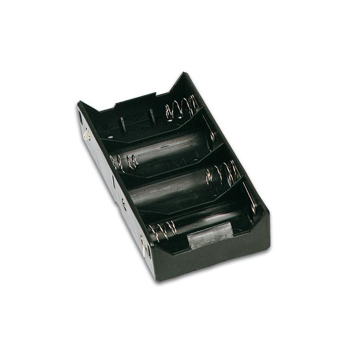 Battery holder for 4 x d cell (with solder tags) velleman - 1