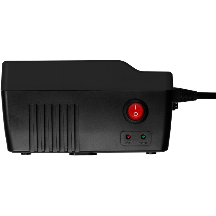 Voltage stabilizer AVR 600 Schuko Capacity: 600VA / 360W mains regulator 220v PowerWalker AVR 600