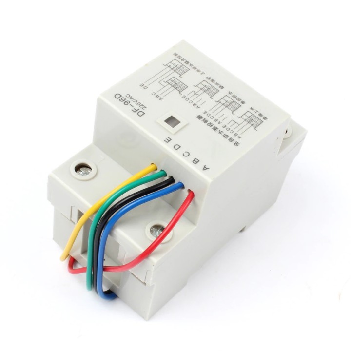 contrôleur de niveau d'eau automatique 220V Din Rail DF-96D pompe réservoir citerne