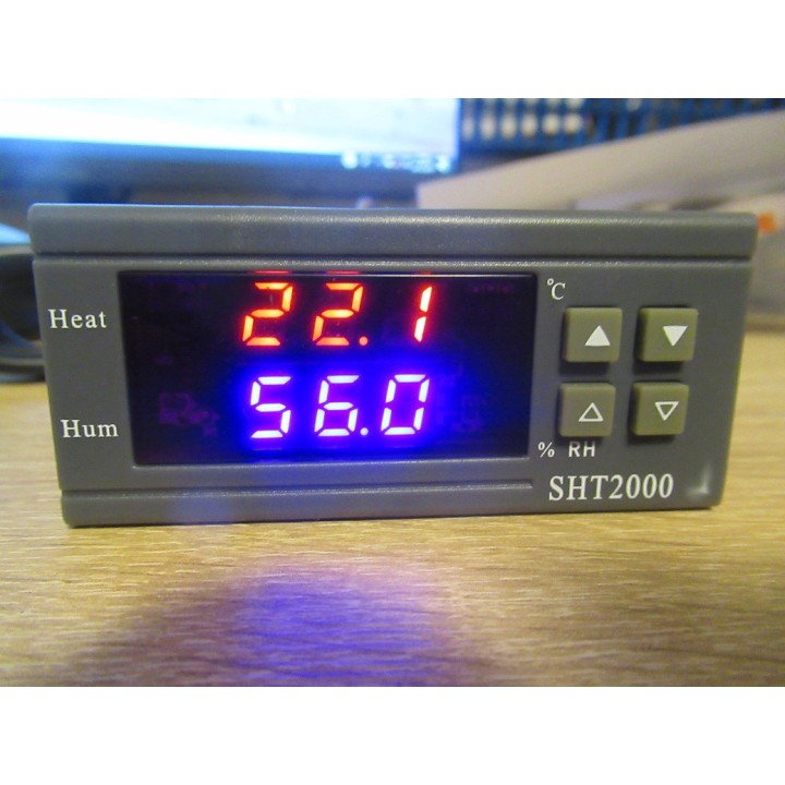 SHT2000 AC 110V 220V Digital Thermostat Humidistat Humidity Temperature Controller