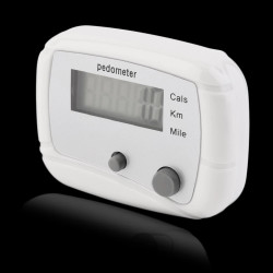 Pedometro digitale e misuratore di distanza calorica Precis