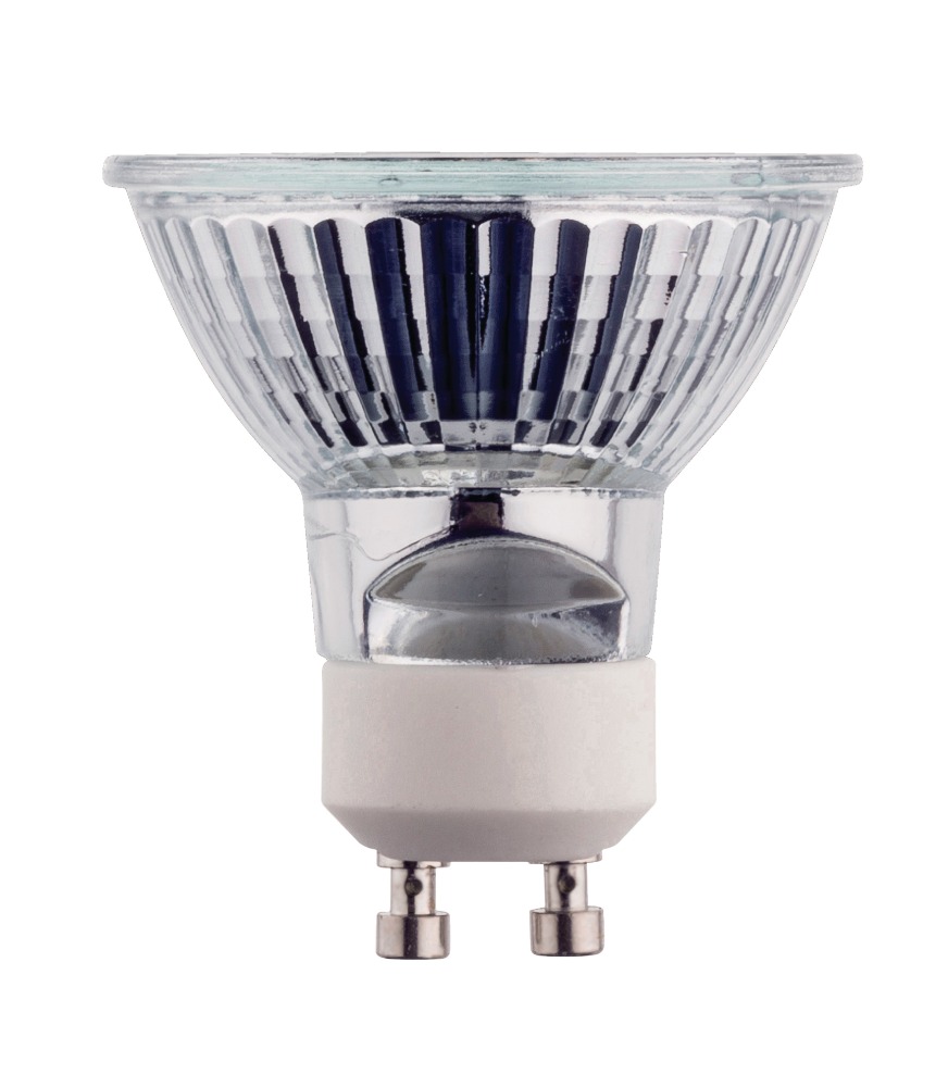 Ampoule halogène dichroique gu10 mr16 42w 220v blanc chaud 223lm 2800k 240v