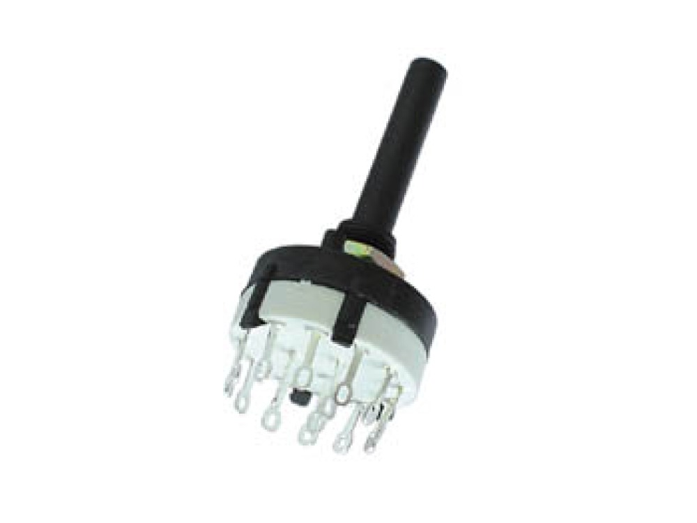 Rotary switch 3 circuit 4 position thimble to weld velleman - 1