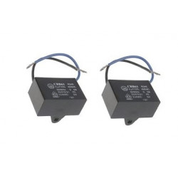 3 CBB61 Metallisierte Kondensator für Motor Start-up Deckenventilator 500VAC 4uF 4mf jr  international - 2