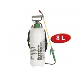 Spray 8 l solvente acqua nebulizzata erbicidi pesticidi detergente concimazione gps08 perel - 1