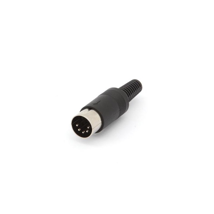 Din buchse 5 polig 180° din buchse fur kameras din buchse fur kamera din busche fur videokamera velleman - 1