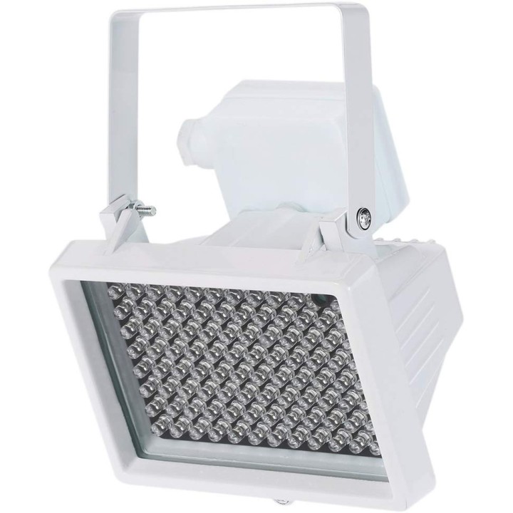 Proyector de luz infrarroja 96 LED 60m iluminador visión nocturna iluminación exterior impermeable