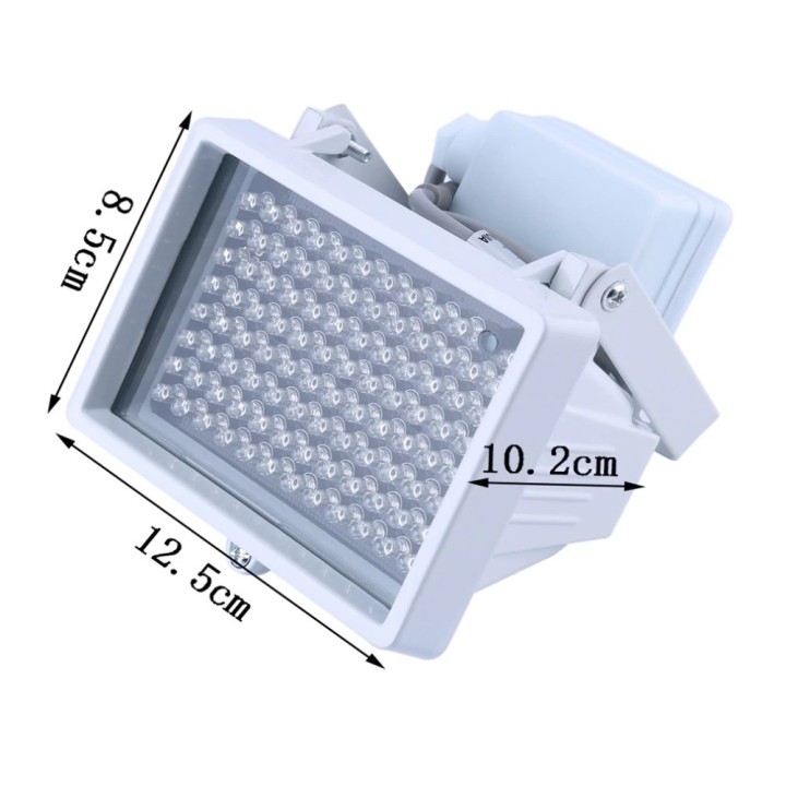 Infrarotlichtprojektor 96 LED 60m Illuminator Nachtsicht wasserdichte Außenbeleuchtung