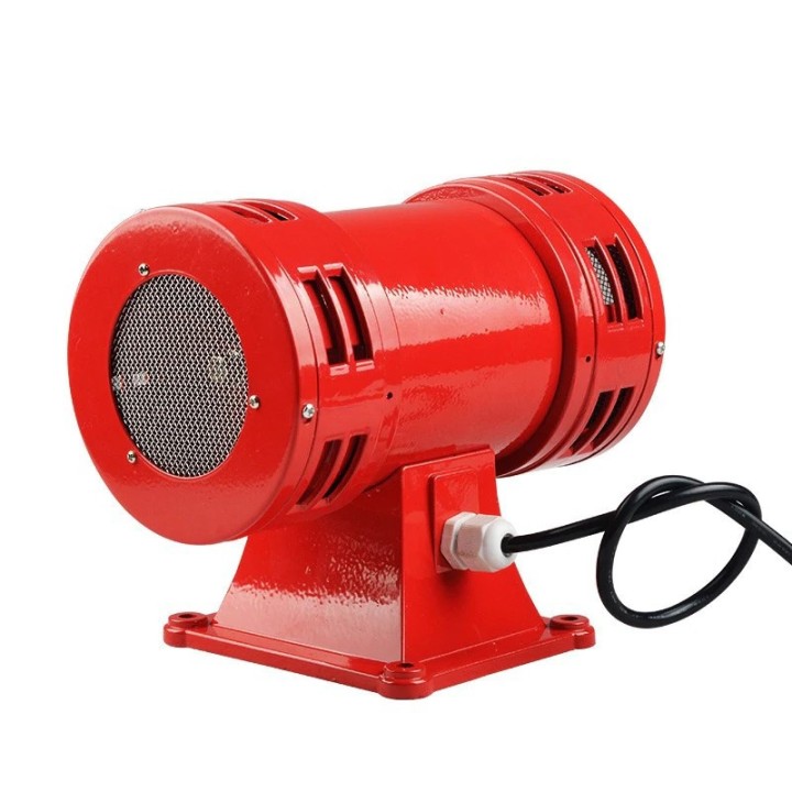 Sirene turbine electromechanical 0.6A 120w 220v 1200m ms-125dB audible alarm system 490 rotary jr  international - 6