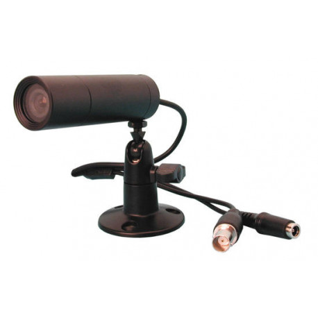 Video surveillance camera b / w 12v 1/3'' lens + ball (tube) security systems recondition jr international - 1