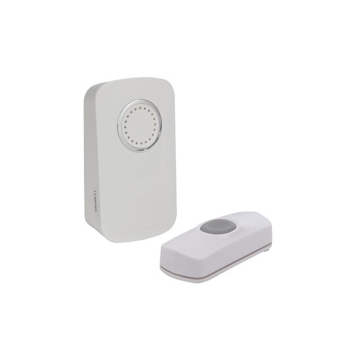 Wireless LED Türklingel 150m IP44 32 Melodien edm1
