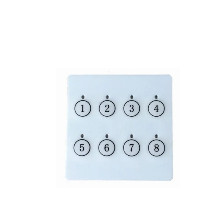Modulo relè RS485 8 canali IO 8in 8out tastiera di controllo RS485 16A