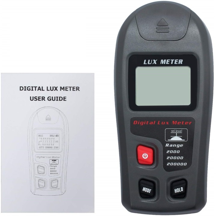 MT-30 Handheld Multifunction Digital Lux Meter 0.1-200000lux High Accuracy Luxmeter Portable Illuminance Meter