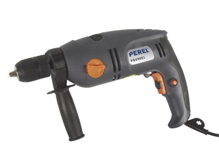 Taladro de percusión mandril sin llave 910w pd09001 velleman - 1