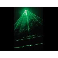 Aurora proyector laser verde 30mw pilotage por el sonido luz ambiante velleman vdl301gl velleman - 1