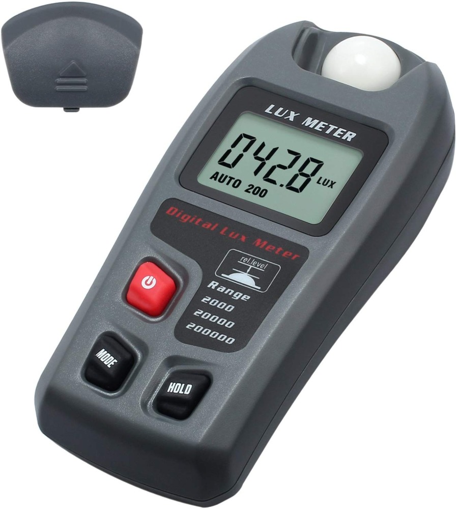 Medidor de lux digital multifunción portátil MT-30 0.1-200000lux Luxmeter de alta precisión Medidor de iluminancia portátil