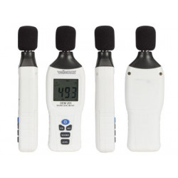Sonómetro resolucion 0.1db sonometro multimetro marcador lcd microfon dvm8080 velleman - 1
