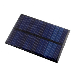 Caricabatterie a pannello solare 6v 0.6w per l'alimentazione del sistema energetico