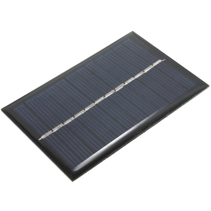 Caricabatterie a pannello solare 6v 0.6w per l'alimentazione del sistema energetico
